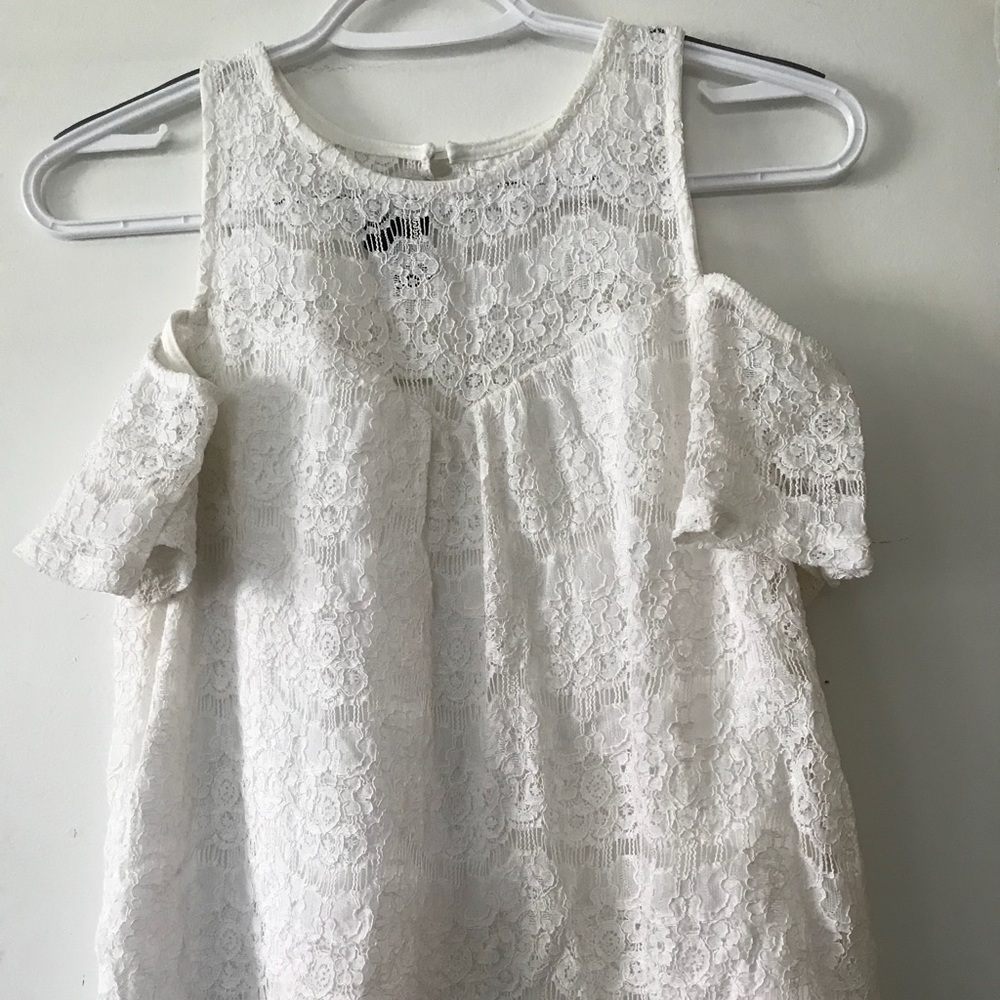 White Lace Blouse